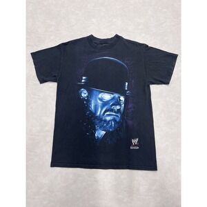 2007 World Wrestling Entertainment The Undertaker Black T-Shirt Men's Medium